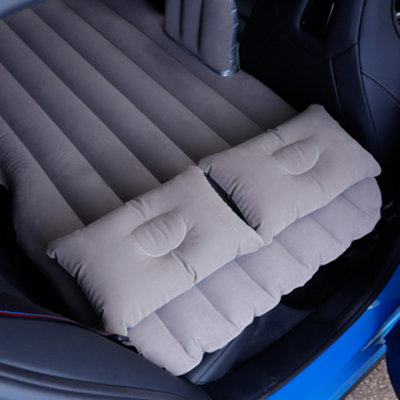 Inflatable Car Air shops Mattress Camping Travel Bed w/ Pump 2 Pillow Fits Most Car