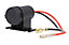 Streetwize Car Motorbike Caravan Single External 12V/24V Socket Power Cable with Lid