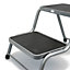 Streetwize Caravan, Home & Motorhome Steel Double Step Ladder  Stool with Rubber Non Slip Pads