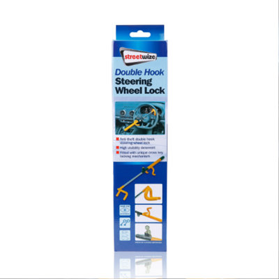 Streetwize Double Hook Steering Wheel lock