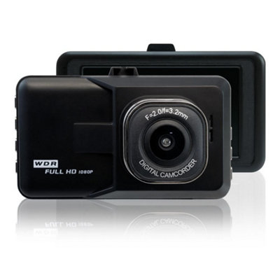 Goodyear 1080P Dual Lens Car DVR Front and Rear Camera Video Dash Cam  Recorder