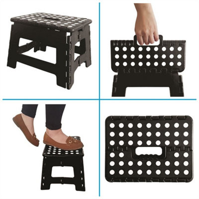 Small step shop up stool