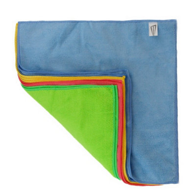 Streetwize Microfibre Cleaning Cloths (Pack of 10) Multicoloured (One Size)