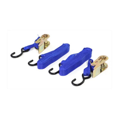 Streetwize Pair 3.5 Metre Ratchet Tie Downs