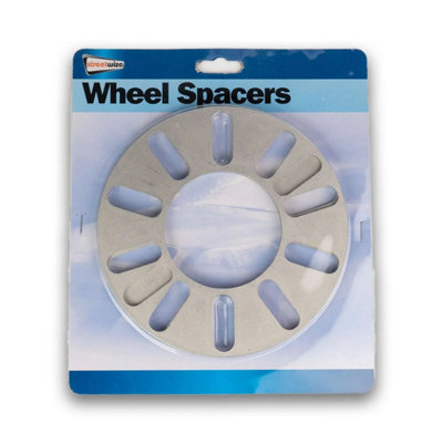 Streetwize Pair of 3mm Universal Wheel Spacers