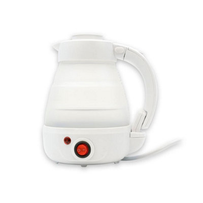 Streetwize Portable 0.6L Holiday Caravan Camping Folding Collapsible Travel Kettle