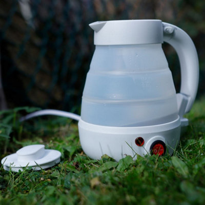 Streetwize Portable 0.6L Holiday Caravan Camping Folding Collapsible Travel Kettle - 3