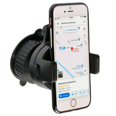 Streetwize Universal Shock-Absorbing Adjustable Gadget Holder (42mm to 62mm)