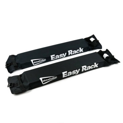 Streetwize Vehicle Soft Easy Rack Roof Bars - Black