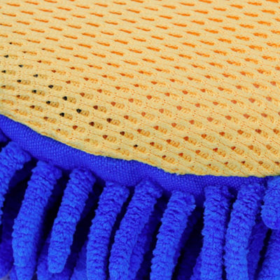 Streetwize Washable Reusable Super Soft Microfibre Wash & Scrub Sponge Cloth - 4