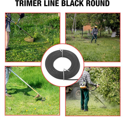 Strimmer Line Black Star 2.4 mm x 15m Strimmer Wire