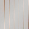 Stripe Panel Wallpaper In Soft Grey And Rose