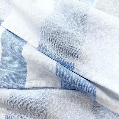 Striped Hammam Turkish Style Beach Towel - 4