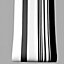 Striped Non Woven Wallpaper White Black Grey Patterned Wallpaper Roll 5m²