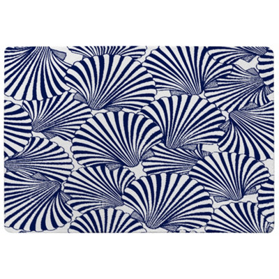 Striped Sea Shells Special Soft Home Rug