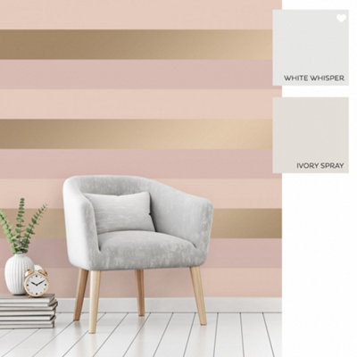 Rose shop gold stripe