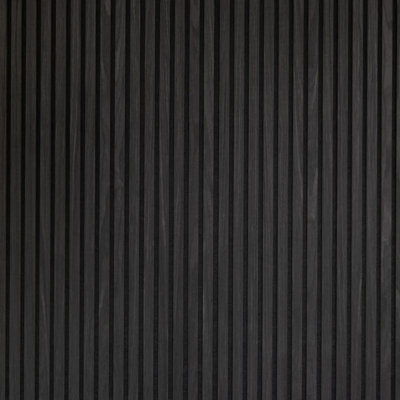 STRIVO Acoustic Slat Panel - Black Oak 600mm x 2400mm