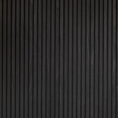 STRIVO Acoustic Slat Panel - Black Oak 600mm x 2400mm