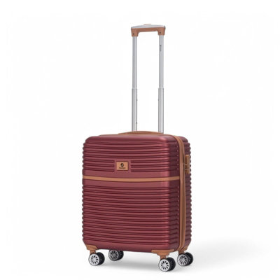 Strong ABS Hardshell Cabin Suitcase 56 x 45 x 25 cm Luggage Suitable ...
