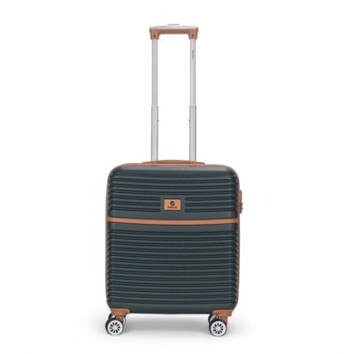 Strong ABS Hardshell Cabin Suitcase 56 x 45 x 25 cm Luggage Suitable ...