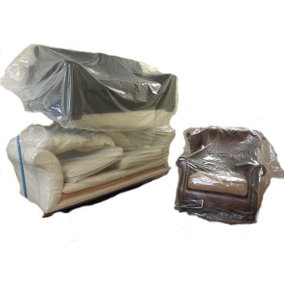 Strong Dining Office Footstool Sofa Furniture Dust Sheet Storage Bag Moving Removal Cover 2x Lrg Med Chair 6 Dining Bags