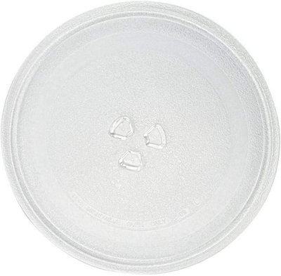 Strong Durable Universal Microwave Turntable Glass Plate with 3 Fixers