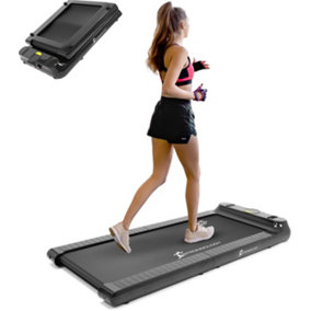 Strongology Home & Office Ultra Quiet Adjustable Speed COMPATTO FOLDABLE Treadmill with LED Display - Fully Assembled