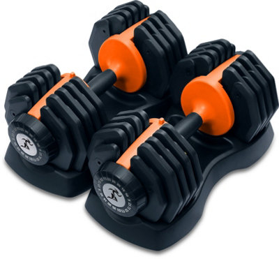 Strongology Urban25 Home Fitness Orange Pair Adjustable Smart