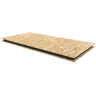 Structurally insulated Panel 97x1220x2440mm SIPs 75mm EPS insulation Pack of 5