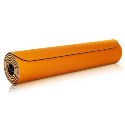 STRUCTURE FITNESS 3 Layer Yoga Mat Non Slip Fitness Exercise Mat for Home Gym Workouts