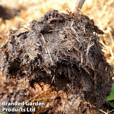 Strulch Mineralised Straw Garden Mulch - 100 Litre Bag x 2 - 3