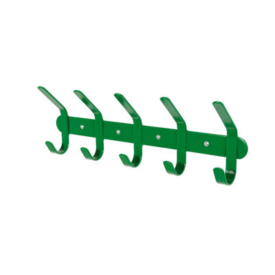 Stubbs Coat Hooks Green (One Size)