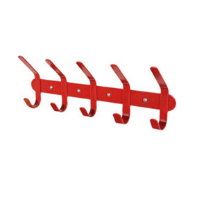 Stubbs Coat Hooks Red (One Size)