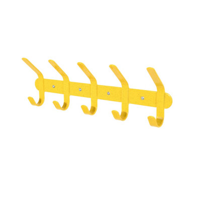 Stubbs Coat Hooks Yellow (One Size)
