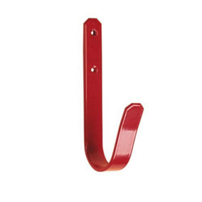 Stubbs Head Collar Hook Red (One Size)