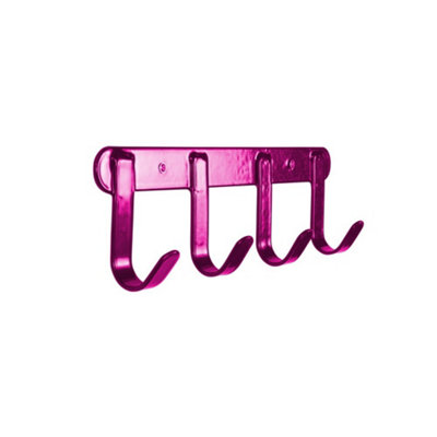Stubbs S944 Four Hooker Rack Pink (Regular)