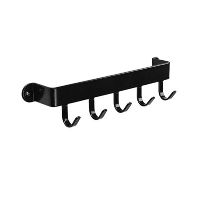 Stubbs Shelfie Hanging Hooks Black (One Size)