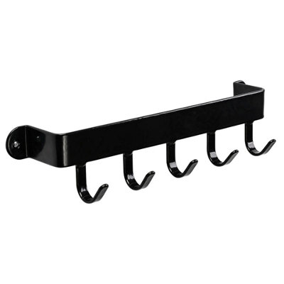 Stubbs Shelfie J Shelf Hooks Black (One Size)