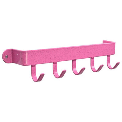 Stubbs Shelfie J Shelf Hooks Pink (One Size)