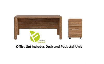 Oak office furniture deals sets