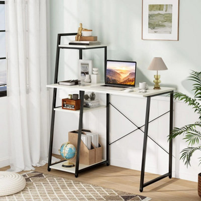 Study Writing Desk 100cm Home Office Computer Desk w/storage