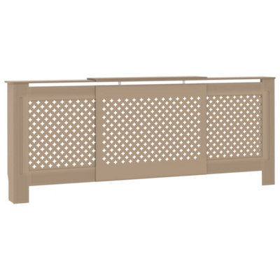 Sturdy and Durable MDF Radiator Cover 205 cm