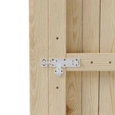 Sturdy Arch Top Pedestrian Gate with Durable Latch for Garden and ...