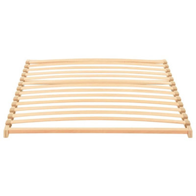 Sturdy Slatted Bed Base with 13 Slats 100x190 cm