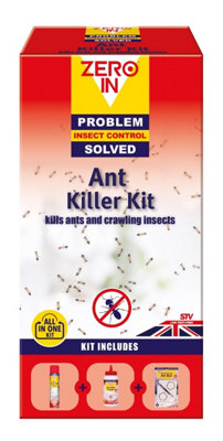 STV Ant Killer Kit including Powder, Bait and Spray