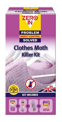 Buy Zero In ZER434 Advanced Formula Indoor Use Clothes Moth Killer