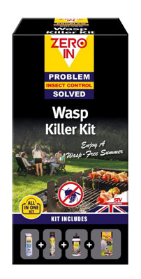 STV Wasp Killer Kit Including Wasp Nest Powder Freeze Spray and ...