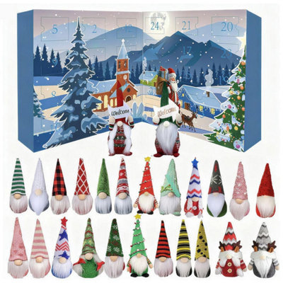 Style 3 Christmas Gnome Advent Calendar