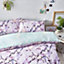 Style Lab Marble Patterned Reversible Duvet Cover Set