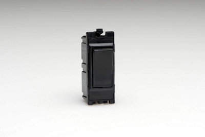 Stylish 10A Black 2-Way Light Switch for Home and Office